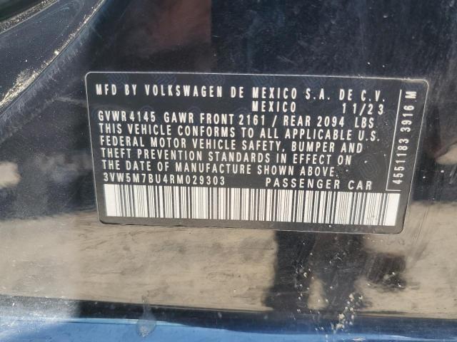 2024 VOLKSWAGEN JETTA S 3VW5M7BU4RM029303