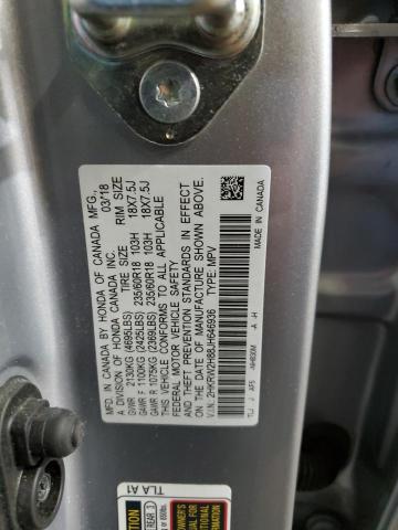2018 HONDA CR-V EXL 2HKRW2H88JH646936
