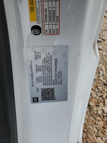 2023 CHEVROLET CAMARO LT1 1G1FF3D77P0100519