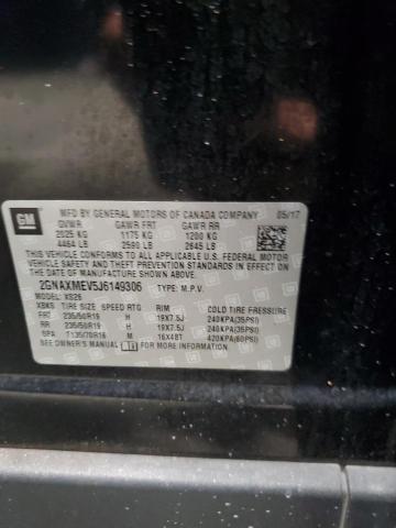 2018 CHEVROLET EQUINOX PR 2GNAXMEV5J6149306