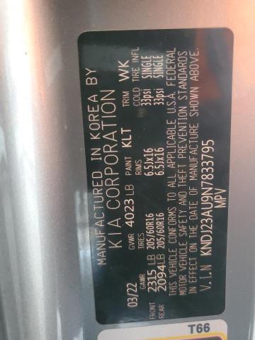2022 KIA SOUL LX KNDJ23AU9N7833795