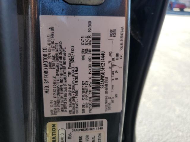 2015 FORD FUSION TIT 3FA6P0SU5FR214440