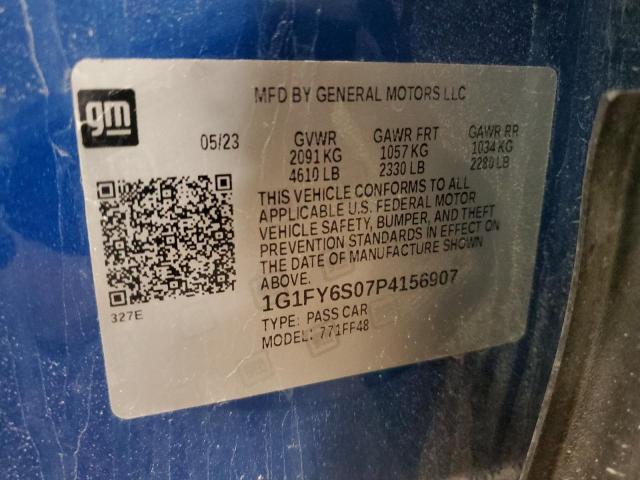 2023 CHEVROLET BOLT EUV LT 1G1FY6S07P4156907