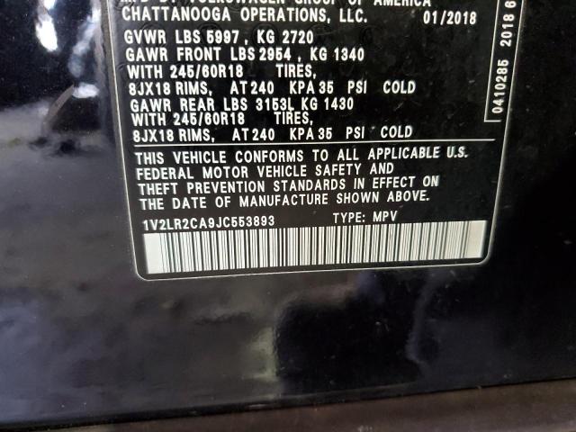 2018 VOLKSWAGEN ATLAS SE - 1V2LR2CA9JC553893