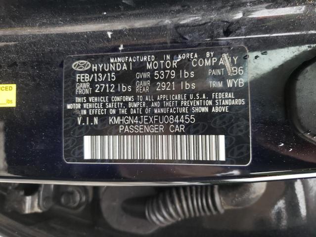 2015 HYUNDAI GENESIS 3. - KMHGN4JEXFU084455