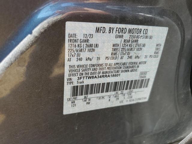 2024 FORD MAVERICK XL 3FTTW8A34RRA18601