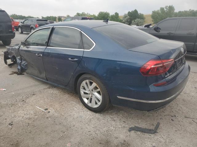 VOLKSWAGEN PASSAT SE 2018 blue  gas 1VWBA7A30JC018213 photo #3