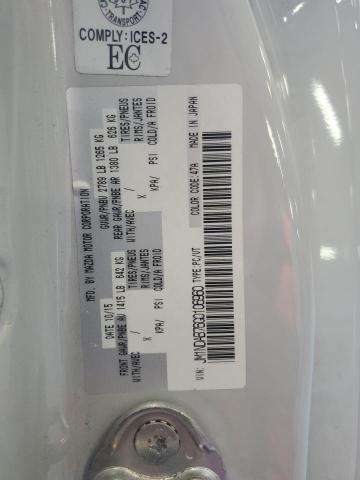 2016 MAZDA MX-5 MIATA SPORT JM1NDAB76G0106960