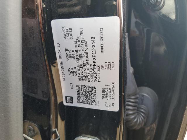 2023 CHEVROLET COLORADO T 1GCPTEEKXP1123449