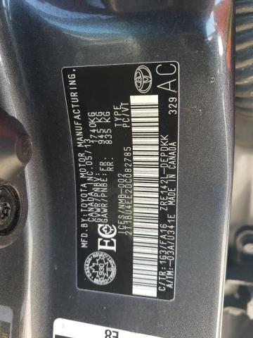 2013 TOYOTA COROLLA BA - 2T1BU4EE2DC082785