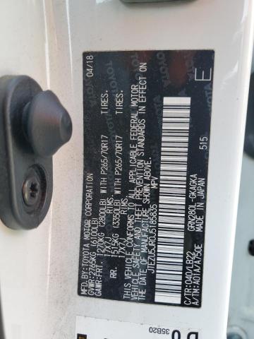 2018 TOYOTA 4RUNNER SR5 JTEZU5JR0J5185835
