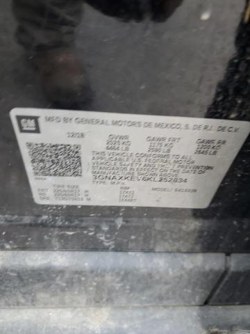2019 CHEVROLET EQUINOX LT 3GNAXKEV6KL252834