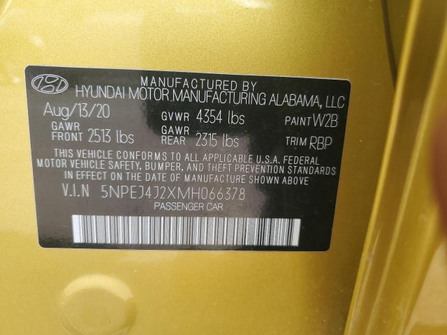 2021 HYUNDAI SONATA SEL - 5NPEJ4J2XMH066378