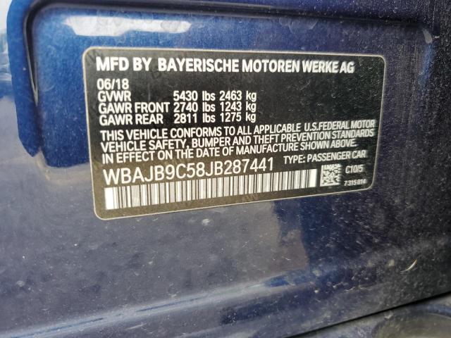 2018 BMW M550XI WBAJB9C58JB287441