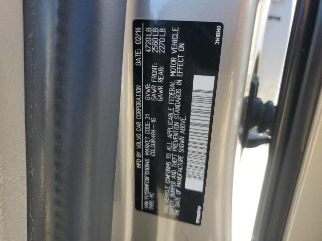 2015 VOLVO S60 PREMIE YV126MFC8F1310846