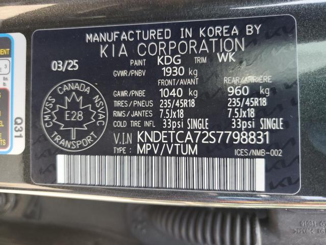 2025 KIA SELTOS SX KNDETCA72S7798831