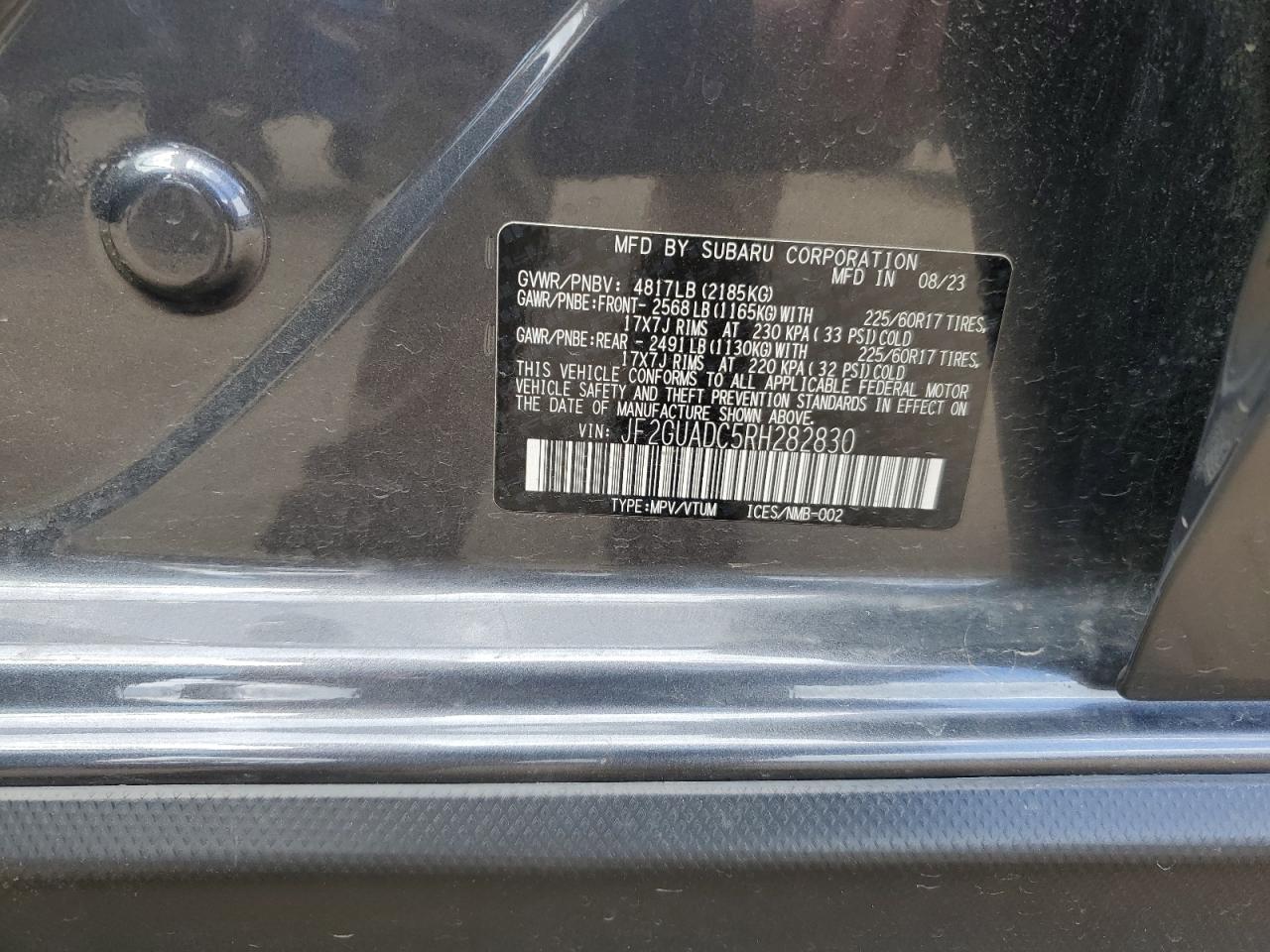 SUBARU CROSSTREK PREMIUM