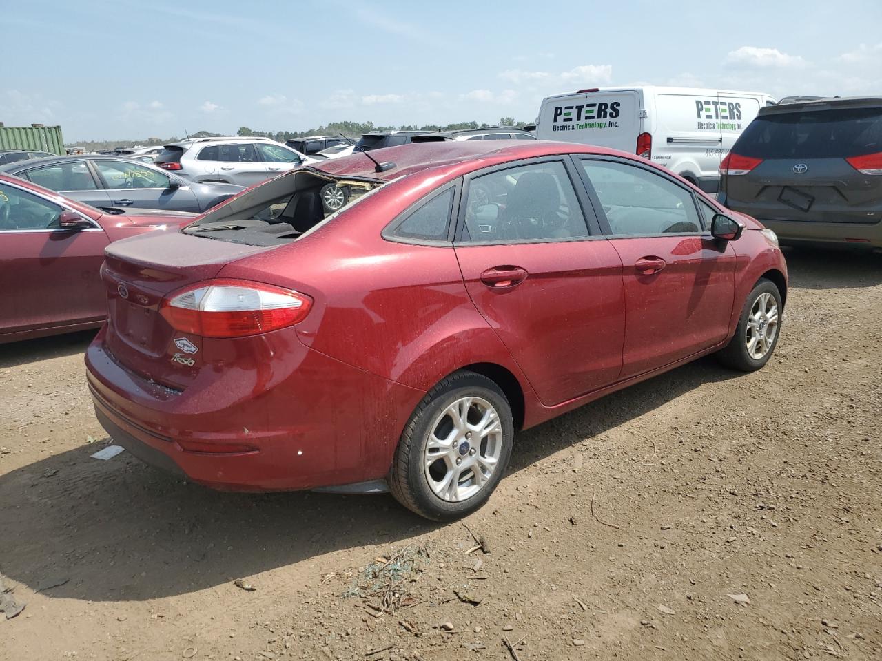 Lot #3308547494 2014 FORD FIESTA SE