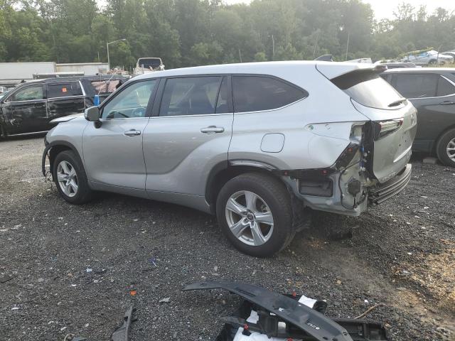 TOYOTA HIGHLANDER 2024 silver  gas 5TDKDRBH3RS561551 photo #3