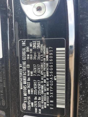 2016 KIA SORENTO LX - 5XYPGDA56GG160917