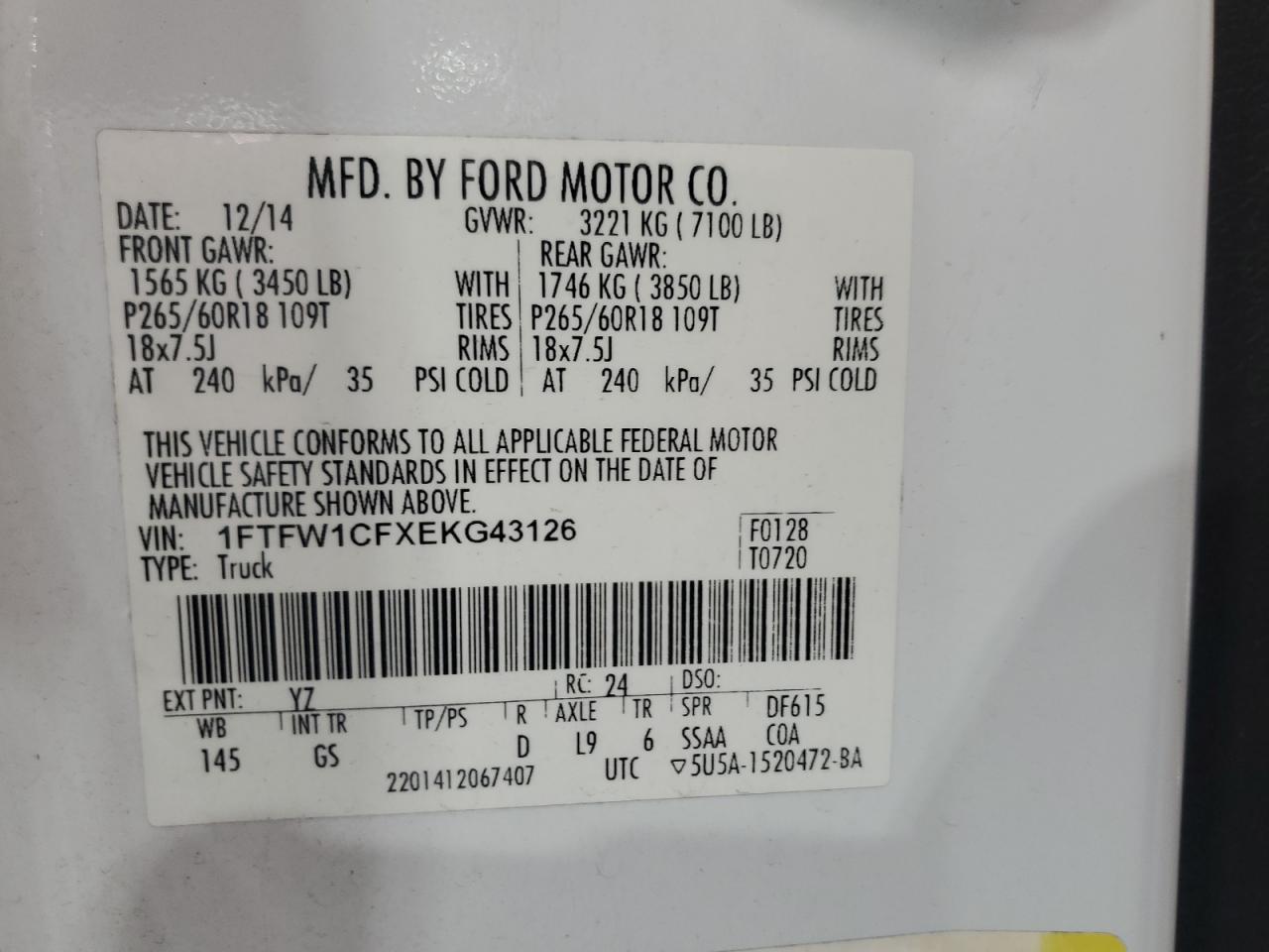 FORD F-150 SUPERCREW