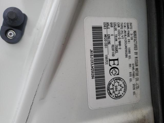 2018 NISSAN ROGUE SPOR JN1BJ1CR3JW256284