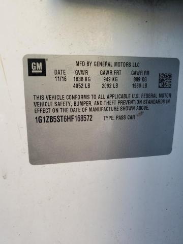 2017 CHEVROLET MALIBU LS - 1G1ZB5ST6HF168572