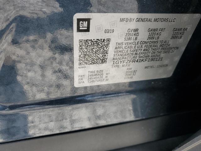 2019 CADILLAC XT4 SPORT 1GYFZFR41KF190121