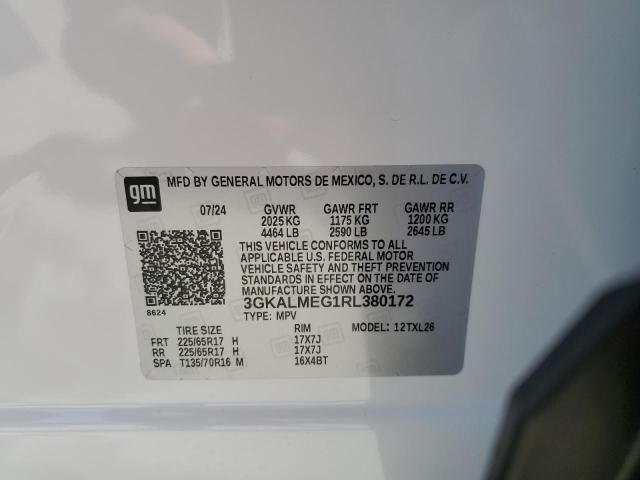 2024 GMC TERRAIN SL - 3GKALMEG1RL380172