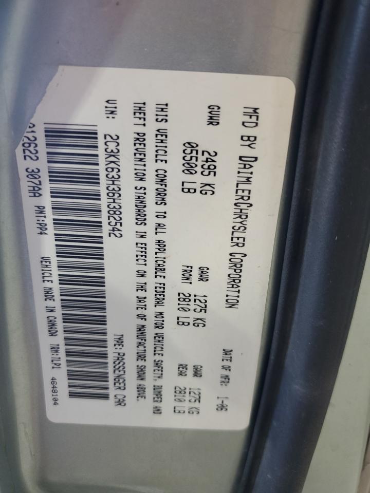 Lot #3211811400 2006 CHRYSLER 300C