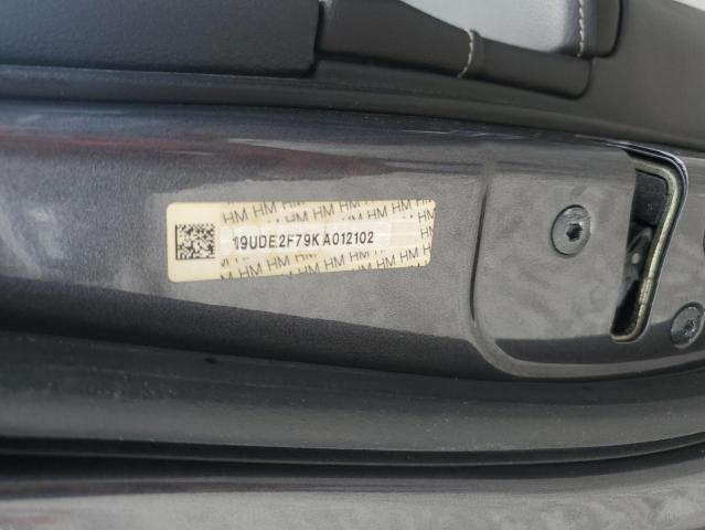 2019 ACURA ILX PREMIU 19UDE2F79KA012102
