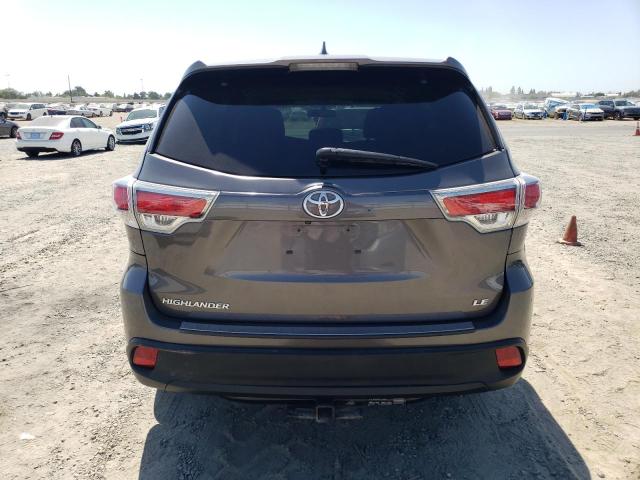 2016 TOYOTA HIGHLANDER LE 5TDZKRFH0GS141922
