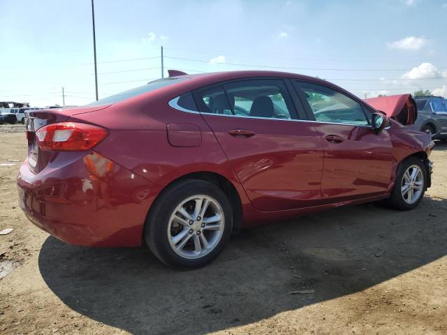 CHEVROLET CRUZE LT 2017 red sedan 4d gas 1G1BE5SM1H7130100 photo #4