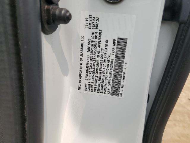 2020 HONDA ODYSSEY EL - 5FNRL6H92LB032040