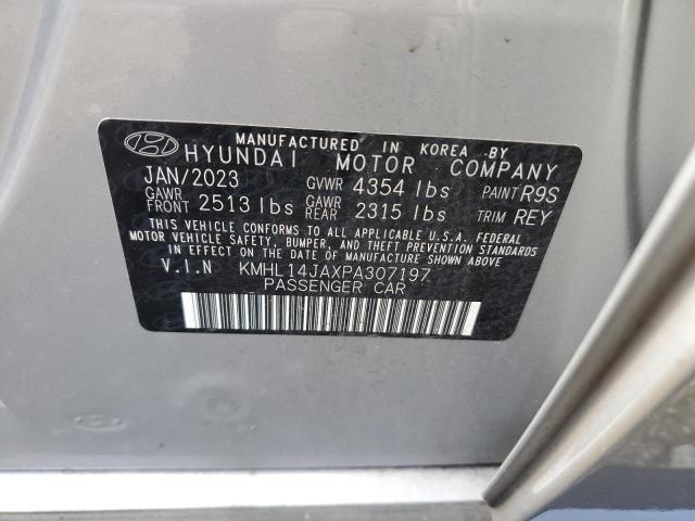 2023 HYUNDAI SONATA SEL KMHL14JAXPA307197