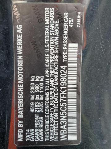 2015 BMW 428 XI WBA3N5C57FK198024