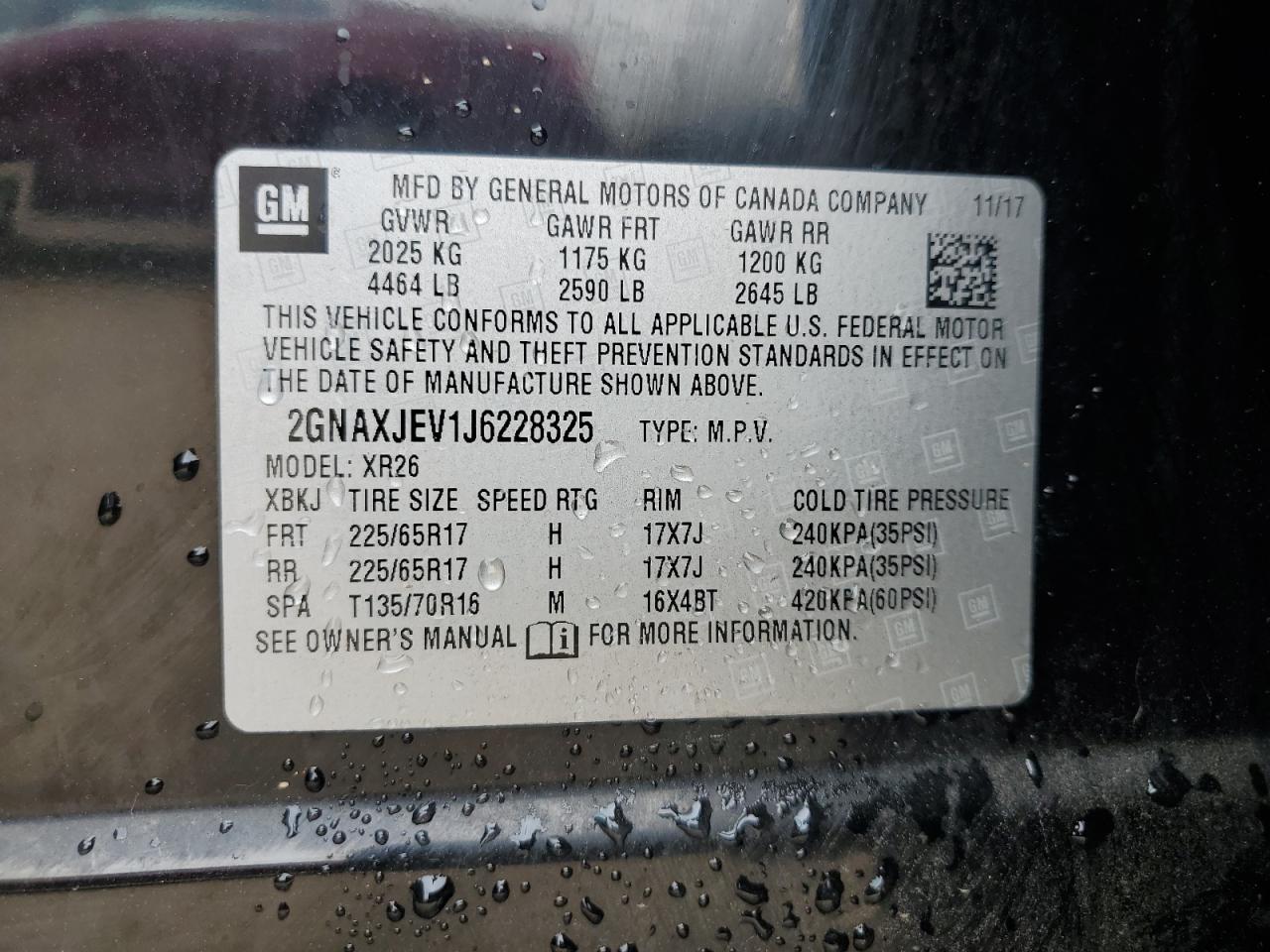 CHEVROLET EQUINOX LT