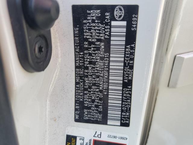 2015 TOYOTA CAMRY - 4T1BD1FK6FU146315