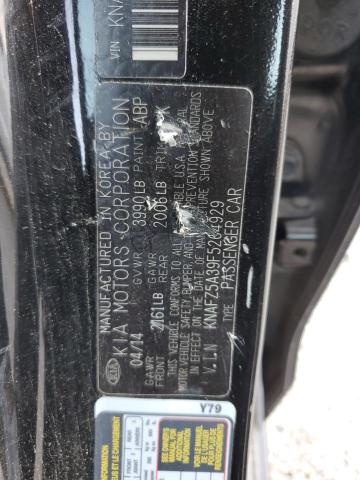 2015 KIA FORTE SX KNAFZ5A39F5264929