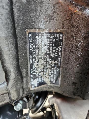 2024 KAWASAKI ZX636 K JKBZXJK14RA000272