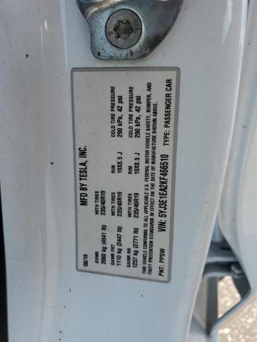 2019 TESLA MODEL 3 5YJ3E1EA2KF466510