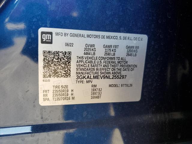 2022 GMC TERRAIN SL 3GKALMEV9NL255297