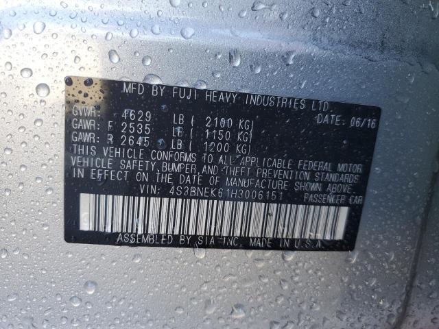 2017 SUBARU LEGACY 3.6 4S3BNEK61H3006151