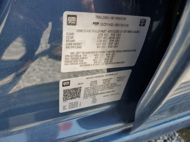 2024 CHEVROLET SILVERADO - 1GCPDKEK8RZ361140