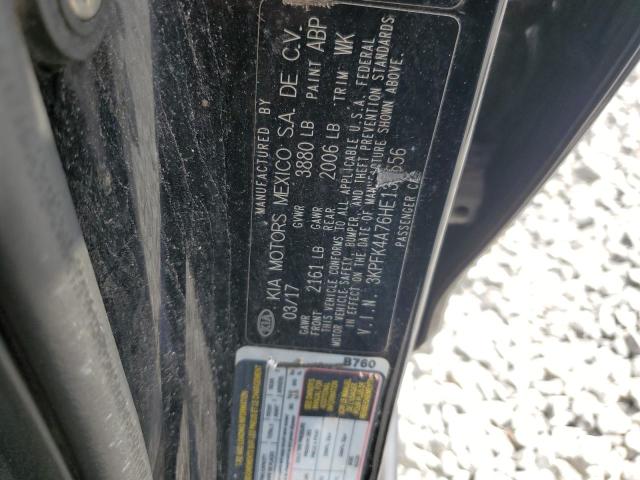 2017 KIA FORTE LX 3KPFK4A76HE139656