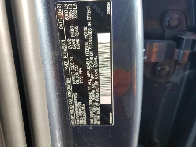 2022 VOLVO XC90 T5 MO YV4102PK6N1781015