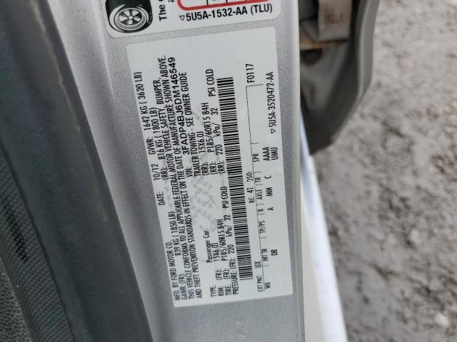 2013 FORD FIESTA #3310399972