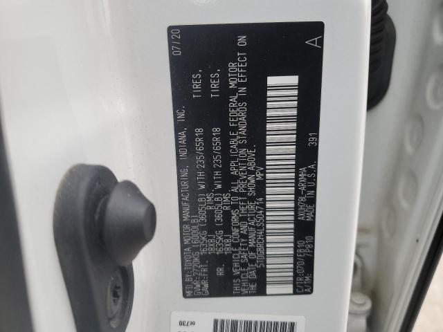 2020 TOYOTA HIGHLANDER - 5TDGBRCH4LS504714