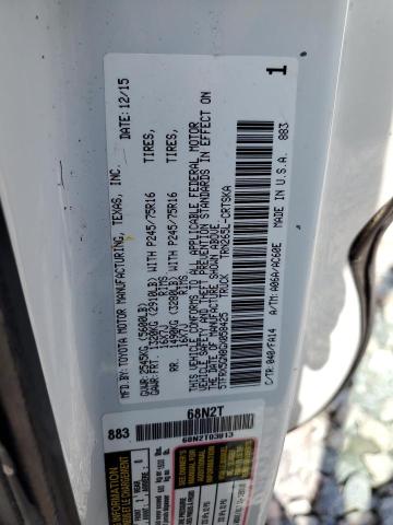 2016 TOYOTA TACOMA 5TFRX5GN8GX058425