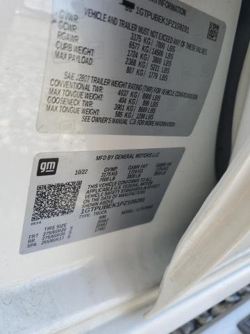 2023 GMC SIERRA K1500 SLE 1GTPUBEK1PZ109291